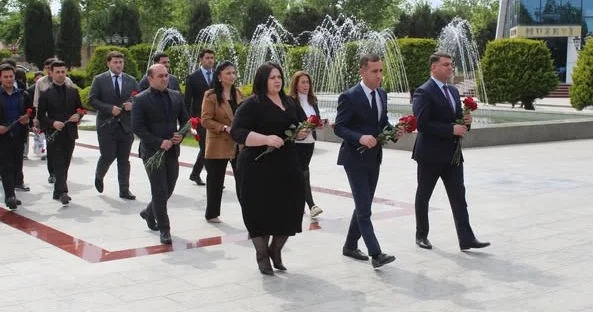 Xocavənd rayon gəncləri və məktəbliləri üçün Beyləqan Rayonu Heydər Əliyev Mərkəzinə ekskursiya təşkil olunub FOTOLAR