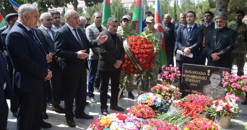 Şəhid Həsənzadə Məhəmmədəli doğum günündə yad edildi FOTOLAR