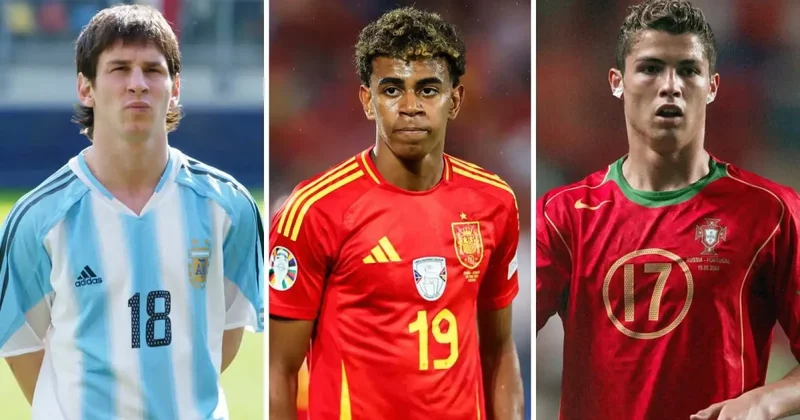 Mən sənin yaşında olanda... Messi və Ronaldo Yamalın kölgəsində
