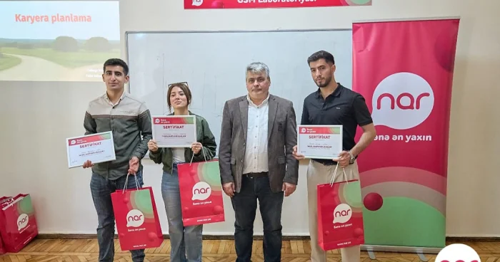 “Nar”ın dəstəyi ilə tələbələr üçün təlimlər keçirildi