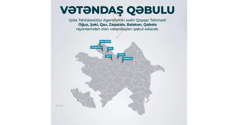 AQTA sədri Oğuzda vətəndaşların müraciətlərini dinləyəcək