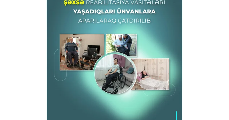 Bu il əlilliyi olan daha 400 dək şəxsə reabilitasiya vasitələri verilib