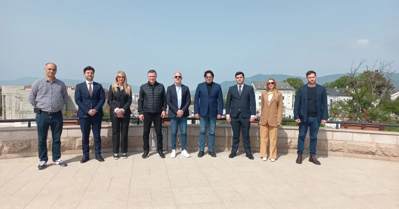 İtaliyalı deputatlar Xankəndidə FOTOLAR