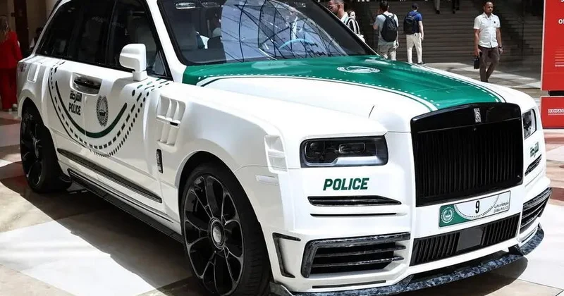 У полицейских впервые появился Rolls Royce в тюнинге Mansory