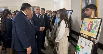 YAP Nizami rayon təşkilatı “Konstitusiya və Suverenlik İli” çərçivəsində rəsm və inşa müsabiqəsi keçirib