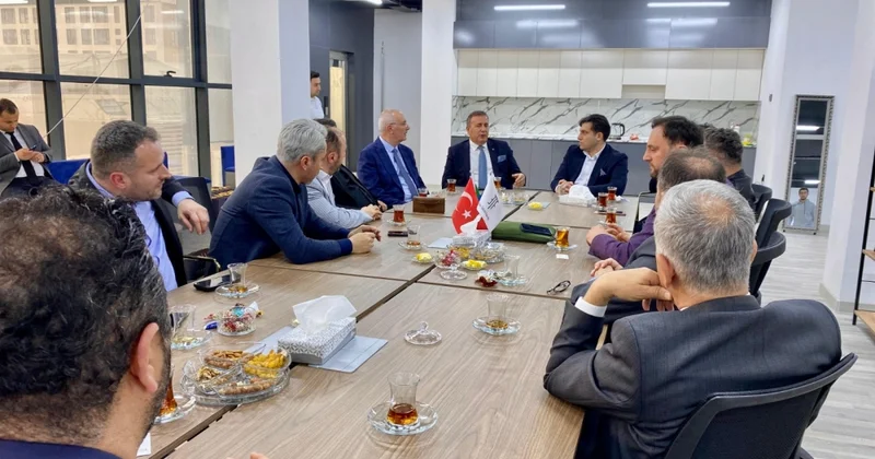Türkiyəli iş adamları Bakı Tekstil Fabrikində olublar FOTO