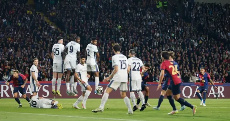 Barselona İnter matçında qapılara 6 qol vuruldu Çempionlar Liqası