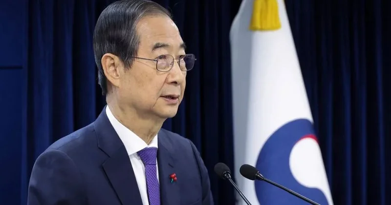 Cənubi Koreyanın müvəqqəti prezidenti istefa verdi