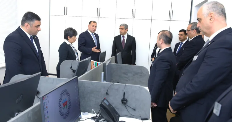 ƏƏSMN nümayəndələri AHİK in yeni mərkəzi ilə tanış olublar FOTOLAR