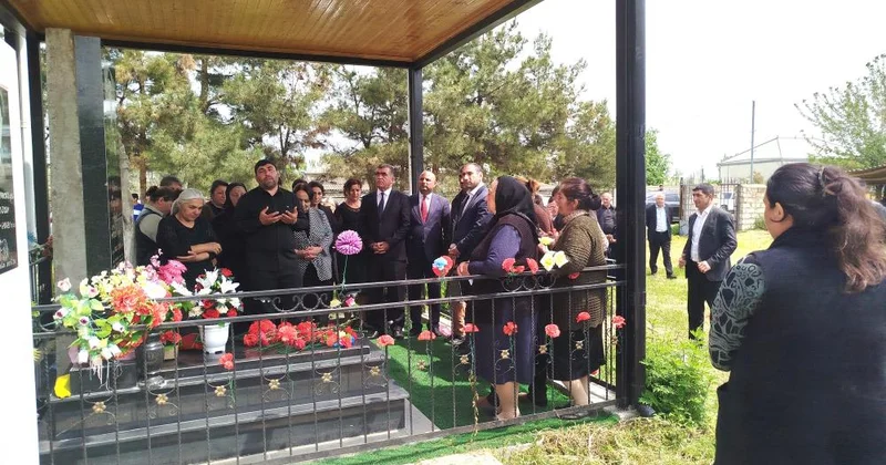 Ağstafa rayonunda Vətən müharibəsi şəhidi Aqil Bağırovun doğum günündə xatirəsi anılıb
