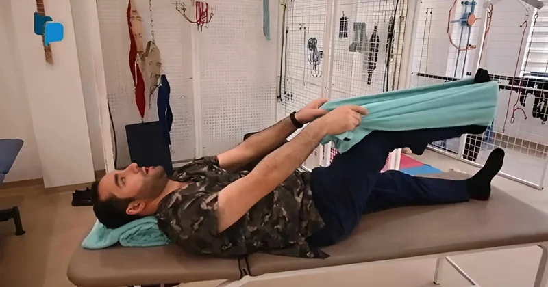 Dizi ağrıyanlar üçün evdə idman VİDEO
