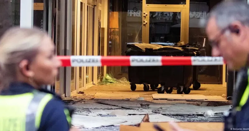На севере ФРГ произошел взрыв