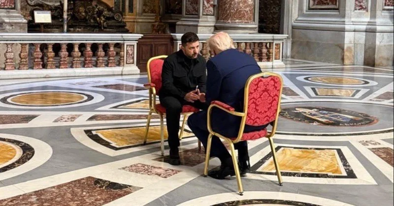 Зеленский указал на исторический характер встречи с Трампом в Ватикане