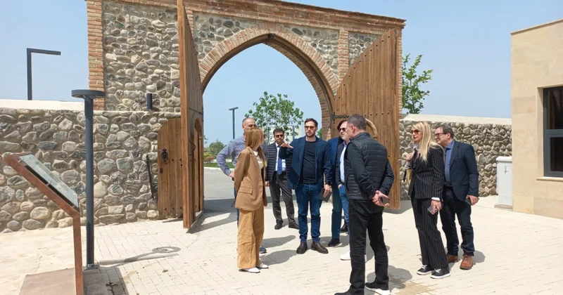 İtaliyalı parlamentarilər Ağdama gəliblər FOTOLAR