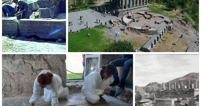 Ermənilərin Qarni dediyi Gərni məbədi yenidən təmirdə:TƏCAVÜZ