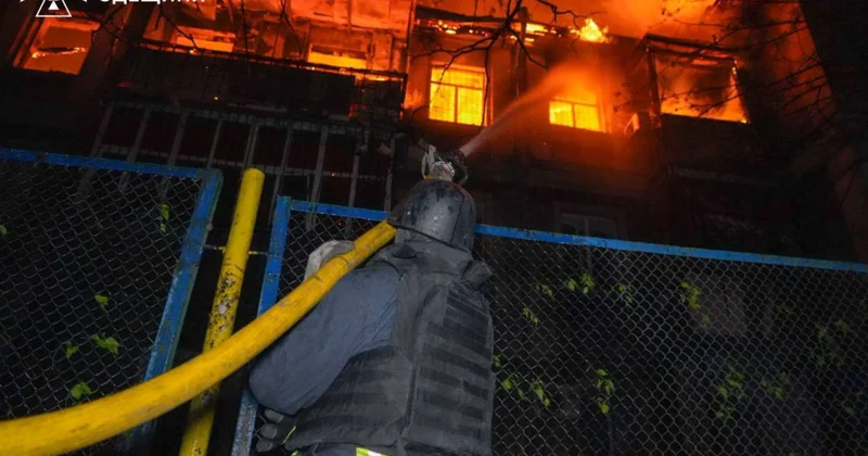 Ukraynanın Odessa şəhərinə PUA hücumu nəticəsində iki nəfər həlak olub