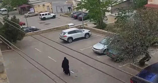 Çadralı qadınla bağlı videonu yayanın kimliyi bilindi Polisə çağırıldı