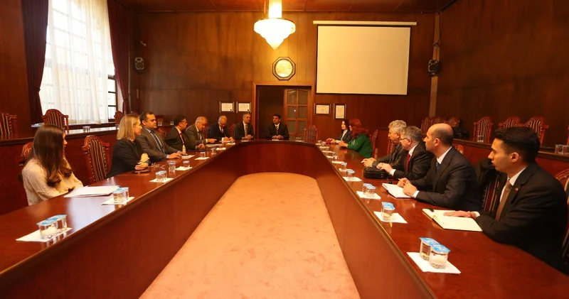 NDU nun nümayəndə heyəti Ankara Qazi Universitetində olub