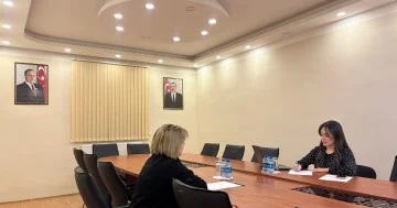 Milli Məclisin deputatı Nigar Məmmədova seçicilərlə görüşüb