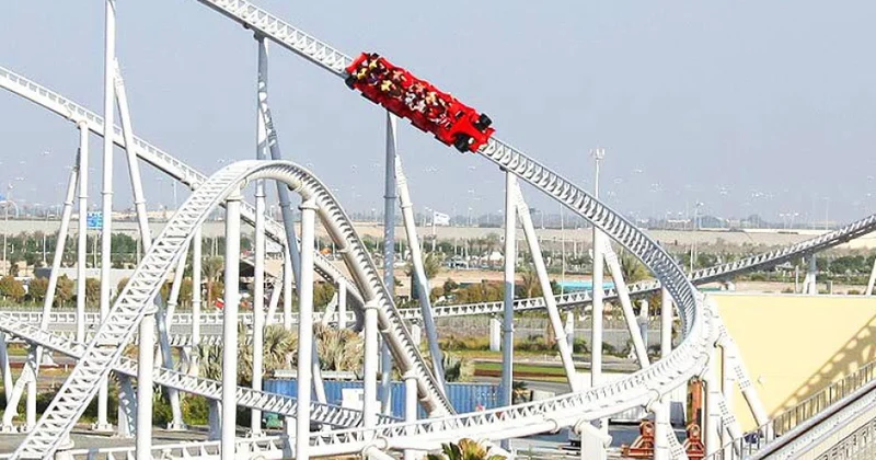 Аттракцион Formula Rossa в Абу Даби установил новый рекорд скорости