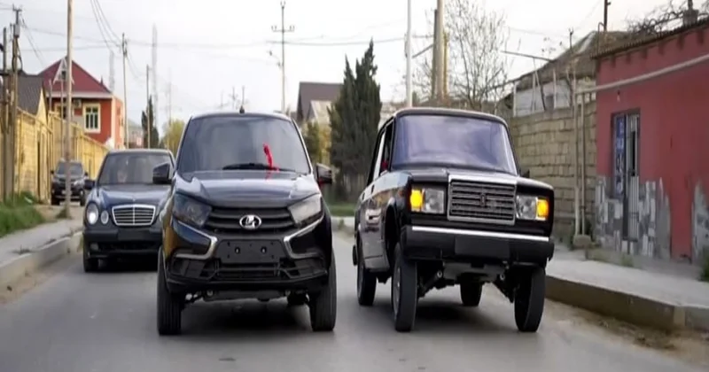 “Toy karvanı” Bakıda tıxaca səbəb oldu VİDEO