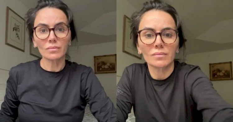 Qənirə Ataşova oğlunu evdən qovub VİDEO