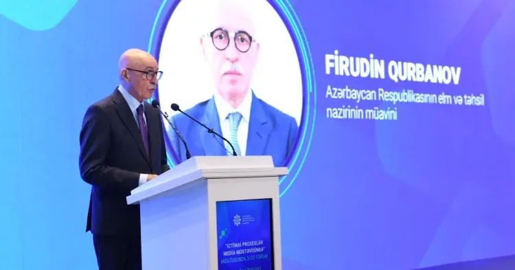 Rəqəmsal mediada risklərə qarşı mübarizə başlıca vəzifələrdəndir Firudin Qurbanov
