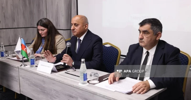 AMQF fəaliyyətinə və planlarına dair ictimai hesabatla çıxış edib FOTO