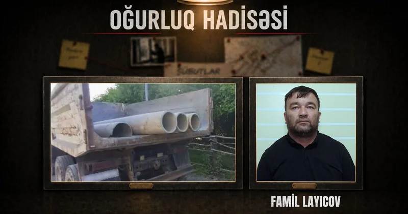 В Балакене один воровал трубы, другой бытовые предметы: задержаны двое подозреваемых ВИДЕО