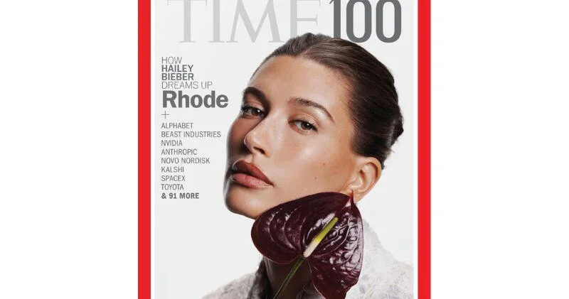 Хейли Бибер стала лицом нового выпуска Time