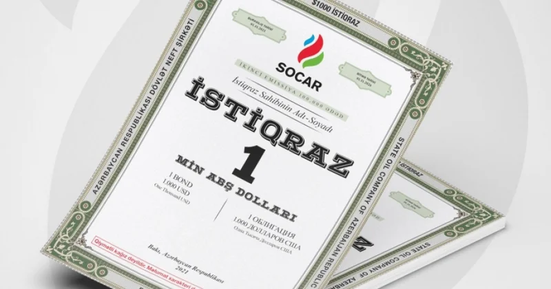 SOCAR İstiqrazlarının 18 ci kupon ödənişi edilib
