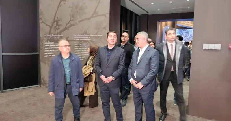 Xarici səfirlər Xocalı soyqırımı Memorial Kompleksində FOTO