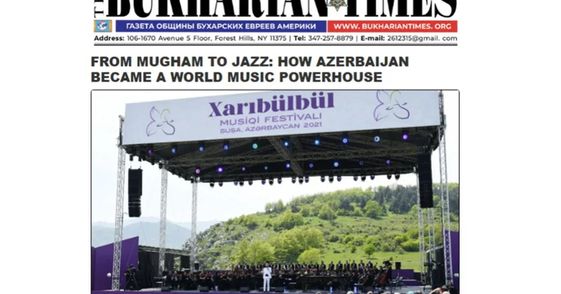 ABŞ mediasında Azərbaycan musiqisi haqqında məqalə dərc olunub