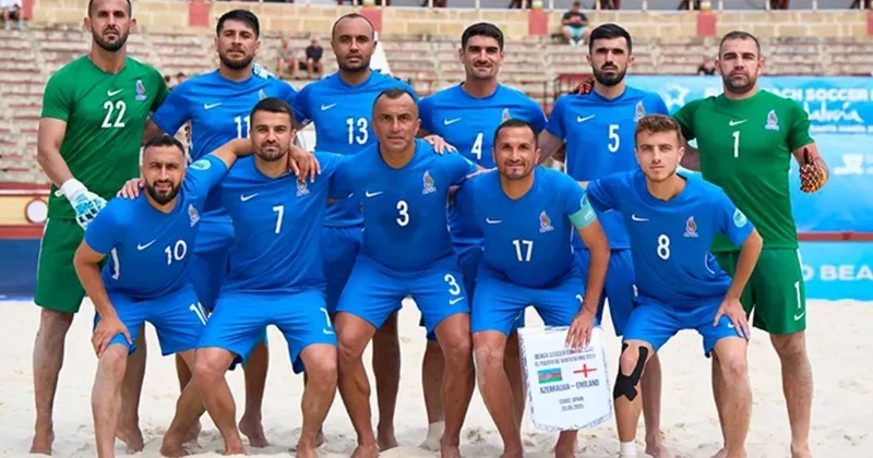 Çimərlik futbolu üzrə Azərbaycan millisi Belarusa ikinci yoldaşlıq matçında qalib gəlib