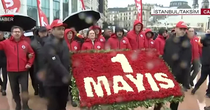İstanbulda 1 Mayıs gərginliyi: Yüzlərlə saxlanılan var