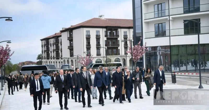 Diplomatlar Qarabağa səfər çərçivəsində Xankəndini ziyarət ediblər FOTOLAR