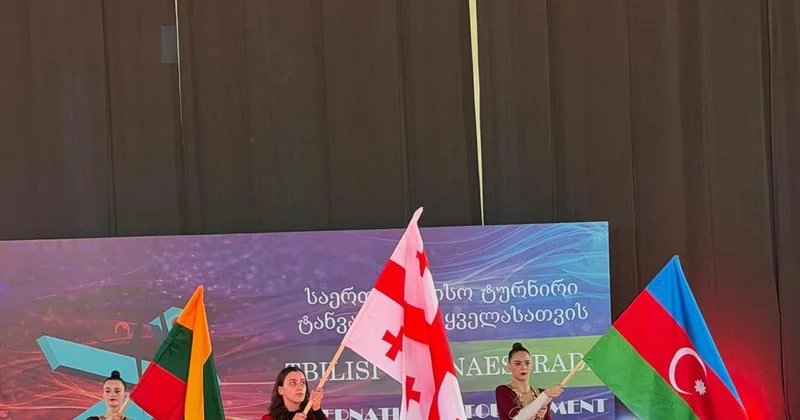 GAİM gimnastları Tbilisidəki festivalda uğurla çıxış edib