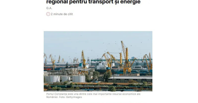 Konstansa limanı Azərbaycanla əməkdaşlıq çərçivəsində enerji mərkəzinə çevrilir
