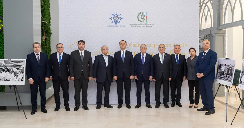 Nazirlikdə “Əbədiyyətə qovuşan ömrün 103 cü baharı” mövzusunda tədbir Fotolar