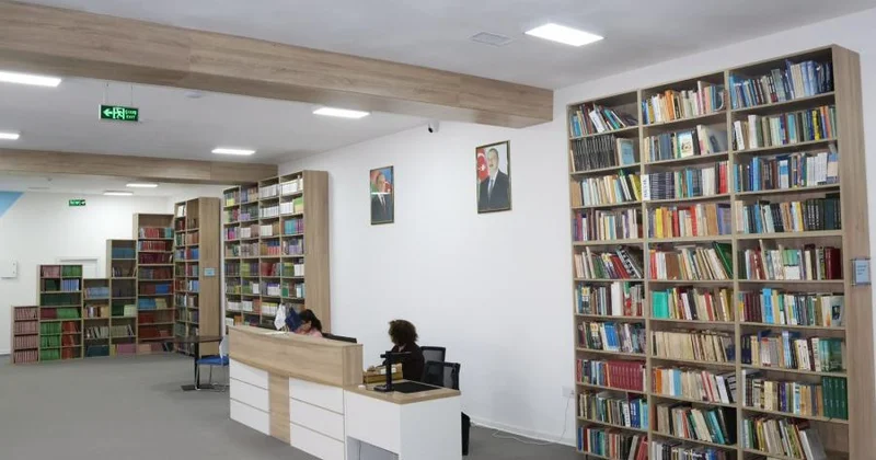 Zəngin fond, nadir nəşrlər, rahat oxu mühiti...