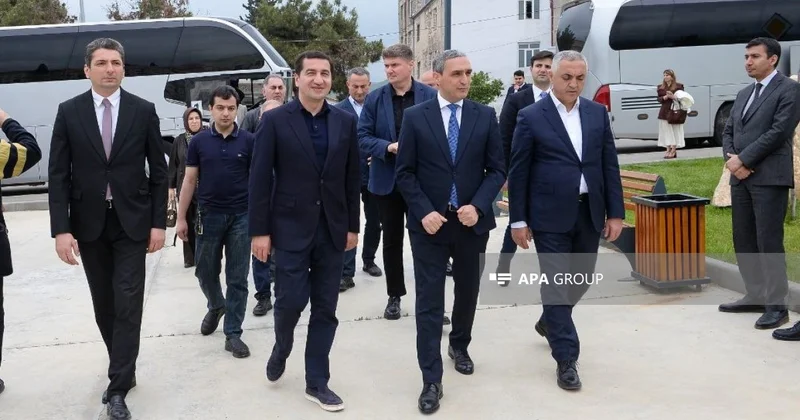Diplomatik korpusun nümayəndələri Qarabağ Universitetində FOTO