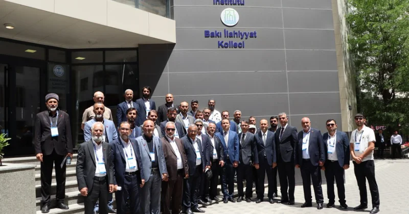 Azərbaycan İlahiyyat İnstitutunda Türkiyədən və Gürcüstandan gələn din xadimləri ilə görüş olub