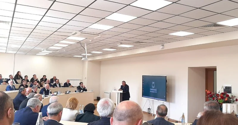 Qarabağ Universitetində “Azərbaycan Milli Elmlər Akademiyasında Qarabağnamə ənənəsi və müasir dövr” adlı konfrans keçirilib