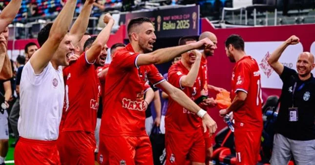 Serbiya yığması turniri 3 cü yerdə başa vurdu Dünya çempionatı