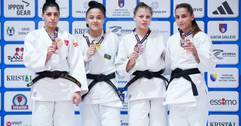 Cüdoçularımız Avropa Kubokunda 2 qızıl, 2 bürünc medala sahib çıxıblar