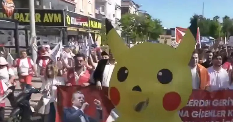 В Анталье крупный митинг ВИДЕО