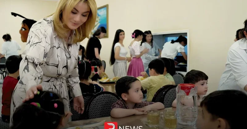 Ruhiyyə Əliyeva Uşaqların Müdafiəsi Günü münasibətilə tədbir keçirdi