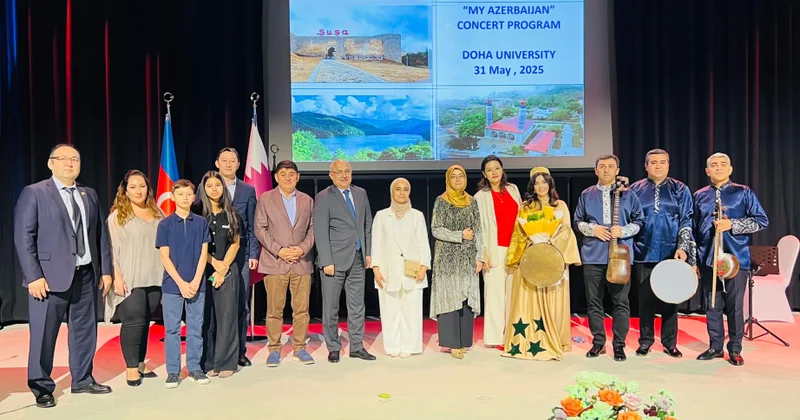 Dohada “Mənim Azərbaycanım” adlı konsert keçirilib