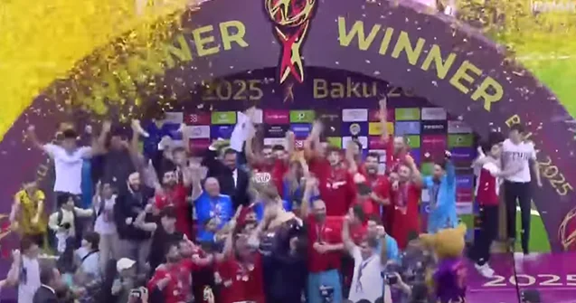 Dünya çempionu olan millimiz mükafatlandırıldı Video