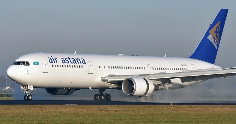 “Air Astana” Bakı Atırau Bakı marşrutu üzrə ilk müntəzəm reysini həyata keçirib